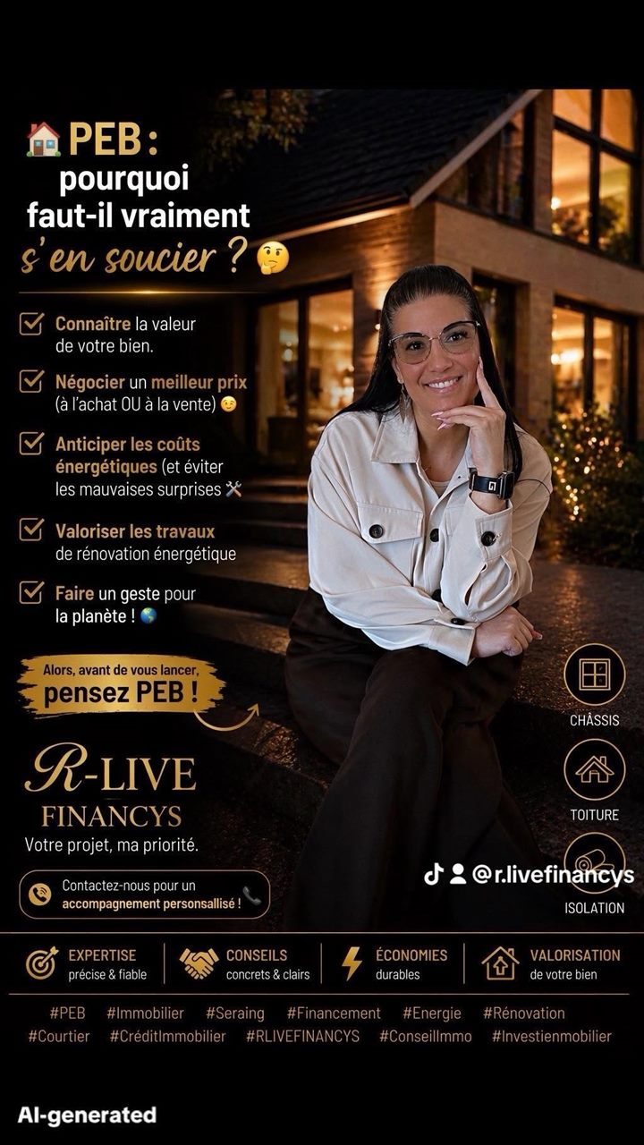 Le PEB : le détail qui peut vous faire gagner ou perdre des milliers d’euros.