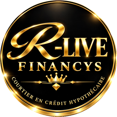 Logo R-Live Financys, courtier en crédit hypothécaire