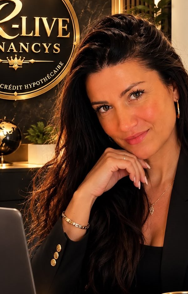 Rosa Umina, fondatrice de R-Live Financys, à son bureau de courtière en crédit hypothécaire